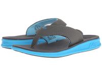 2016 Reef Thong Sandals for Men - Rover - Charcoal/Blue Pop Sale Online